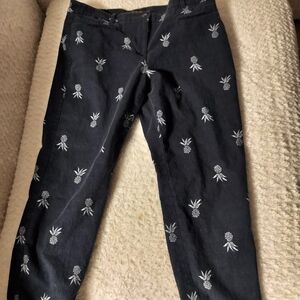 Ann Taylor Navy Capri